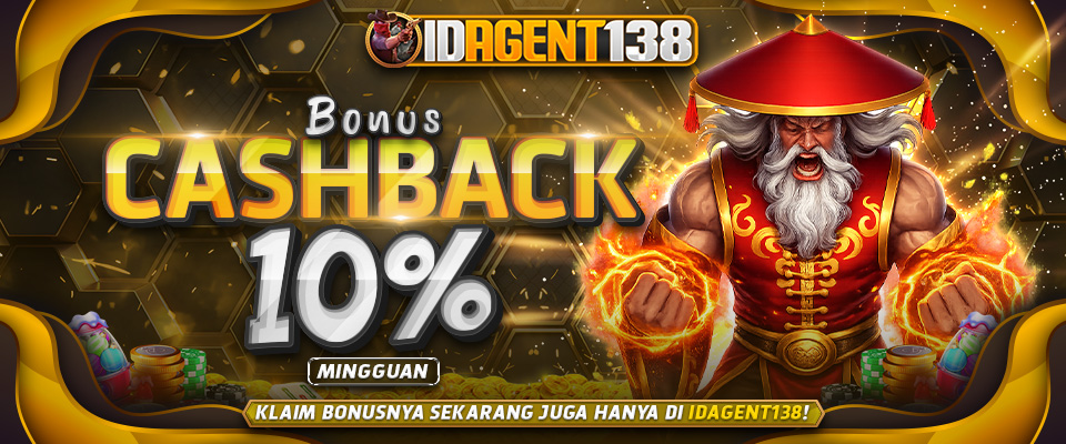BONUS CASHBACK MINGGUAN - IDAGENT138