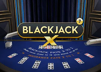 Blackjack X 7 - Azure - IDAGENT138