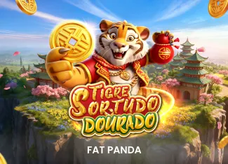 FatPanda : Tigre Sortudo Dourado - IDAGENT138